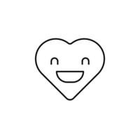 emoji excité vecteur icône illustration
