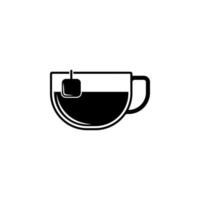 une tasse de thé vecteur icône illustration
