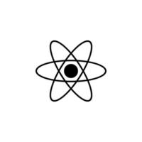 des atomes vecteur icône illustration