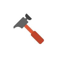 marteau, industrie vecteur icône illustration