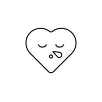 emoji sentiment vecteur icône illustration