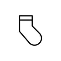 chaussettes vecteur icône illustration