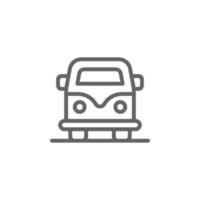 véhicule, Etats-Unis vecteur icône illustration