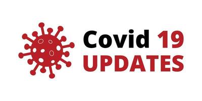 convoitise 19 mises à jour sur blanc Contexte. roman coronavirus convoitise 19 ncov - vecteur