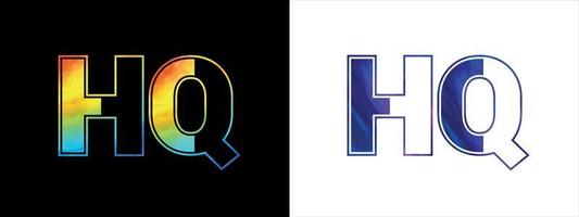 initiale lettre QG logo icône vecteur conception modèle. prime luxueux logotype pour entreprise affaires identité