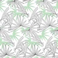 jungle feuilles tropical conception vecteur