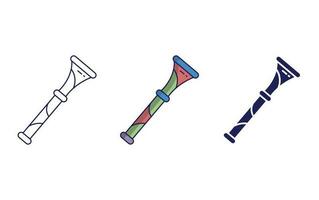 vuvuzela vecteur icône