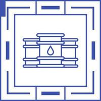 icône de vecteur de l'industrie pétrolière