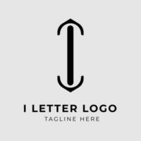 je moderne lettre logo conception concept vecteur