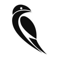 bouvreuil icône logo conception vecteur