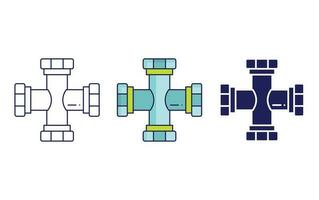 plus forme tuyau vecteur icône