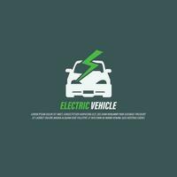 ev icône logo vecteur