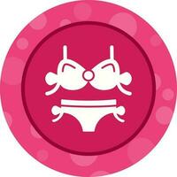 icône de vecteur de bikini