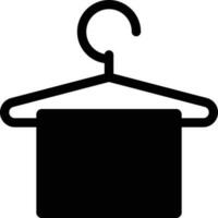 illustration vectorielle de serviette sur un fond. symboles de qualité premium. icônes vectorielles pour le concept et la conception graphique. vecteur