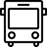 illustration vectorielle de bus sur un fond. symboles de qualité premium. icônes vectorielles pour le concept et la conception graphique. vecteur
