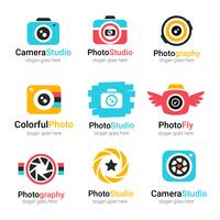 Vecteur de logo photographe