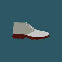 Hommes bottes isolé . Masculin homme saison des chaussures vecteur