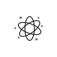 atome vecteur icône illustration