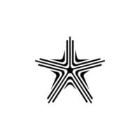 logo étoile vecteur icône illustration