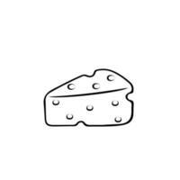 illustration d'icône de vecteur de fromage