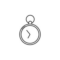 chronomètre vecteur icône illustration