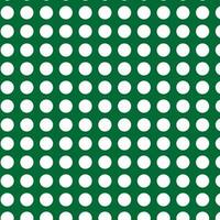 abstrait sans couture blanc gros polka point Pettern avec vert bg. vecteur