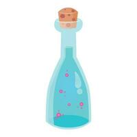 l'amour potion bouteille ou chimie ballon vecteur illustration graphique