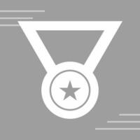 médaille unique vecteur icône