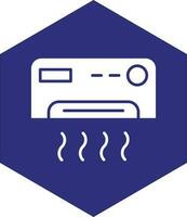 conception d'icône de vecteur de climatiseur