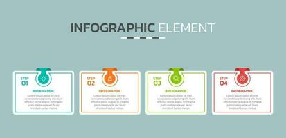 Créatif infographie conception modèle vecteur