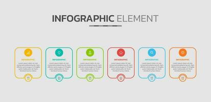 Créatif infographie conception modèle vecteur