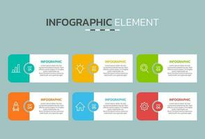 Créatif infographie conception modèle vecteur