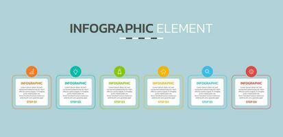 Créatif infographie conception modèle vecteur