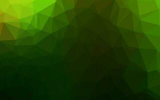 abstrait de polygone vecteur vert clair.