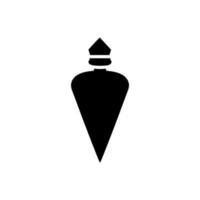 bouteille icône vecteur. parfum illustration signe. potion symbole ou logo. vecteur