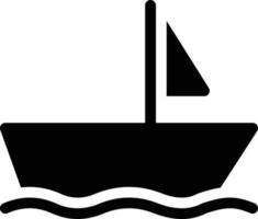 illustration vectorielle de bateau sur fond.symboles de qualité premium.icônes vectorielles pour le concept et la conception graphique. vecteur