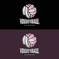 volley-ball logo, sport Facile conception, monde des sports tournoi vecteur, illustration symbole icône vecteur