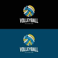 volley-ball logo, sport Facile conception, monde des sports tournoi vecteur, illustration symbole icône vecteur