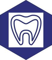 dent radiographie vecteur icône conception