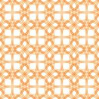 chevauchement Orange cercles modèle sans couture conception arrière-plans texture textiles en tissu Vêtements placards vecteur