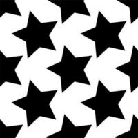 vecteur silhouette de étoile sur blanc Contexte