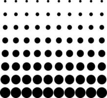 vecteur silhouette de points sur blanc Contexte