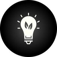 icône de vecteur d'ampoule écologique