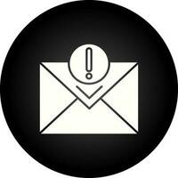 icône de vecteur de courrier urgent