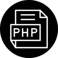 php vecteur icône conception