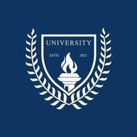 Université Université école badge logo conception vecteur image