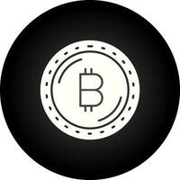 icône de vecteur de devise bitcoin