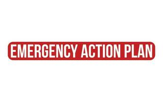 rouge urgence action plan caoutchouc timbre joint vecteur