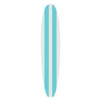 planche de surf. plat vecteur illustration