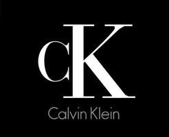 calvin klein marque vêtements logo symbole conception mode vecteur illustration avec noir Contexte